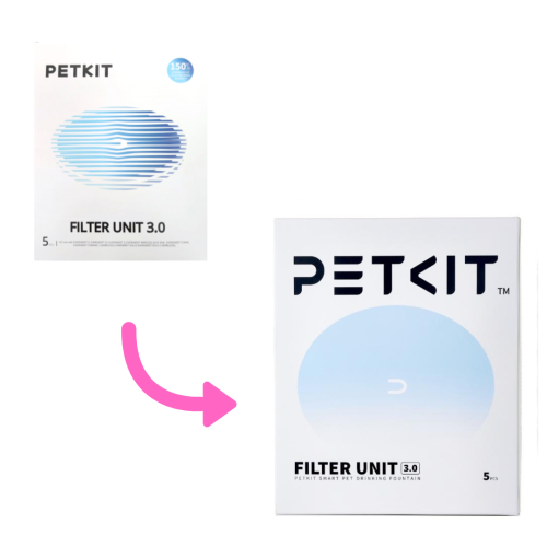 Petkit Eversweet 寵物智能飲水機 三重過濾芯 5片替換裝 Filter Unit 3.0 (P4161)